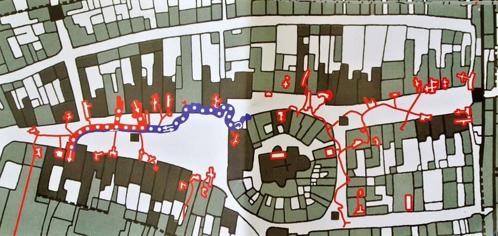 Mapka Slavonického podzemí Mapka Slavonického podzemí