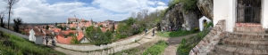 Mikulov, křížová cesta na Svatý kopeček