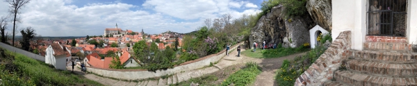 Mikulov, křížová cesta na Svatý kopeček