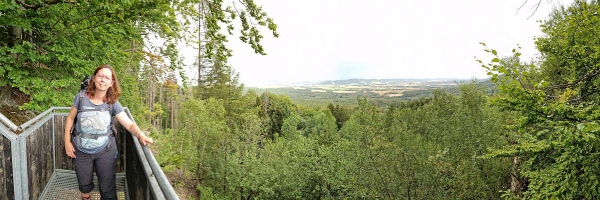 Rozhled z Rozhledny Nad doly