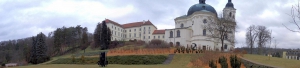 Poutní kostel a zámek Křtiny