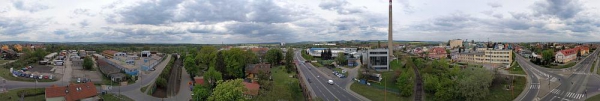 Rozhled z rozhledny nad KovoZOO