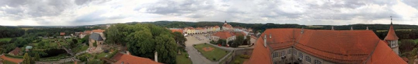 Nové Město nad Metují ze zámecké věže