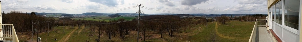 Výhled z rozhledny Zlobice